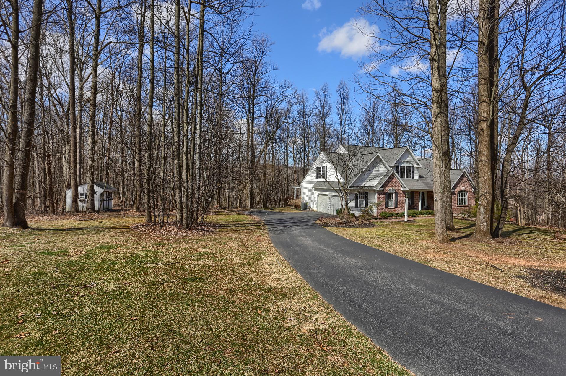Long Driveway Loaded with Privacy