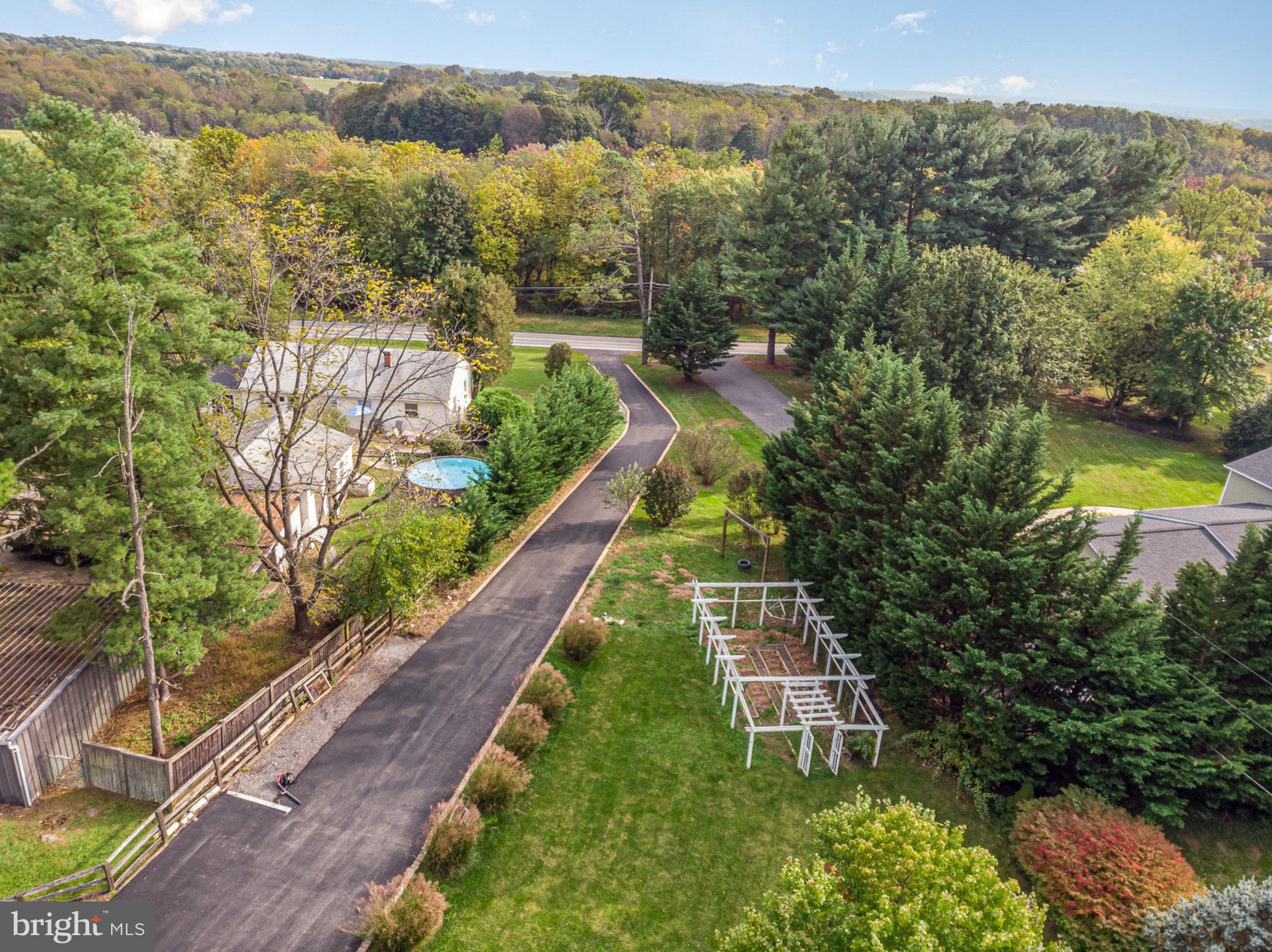 13842 Penn Shop Road Mount Airy, MD 21771 - Photo 68 of 74 Overhead View of Driveway