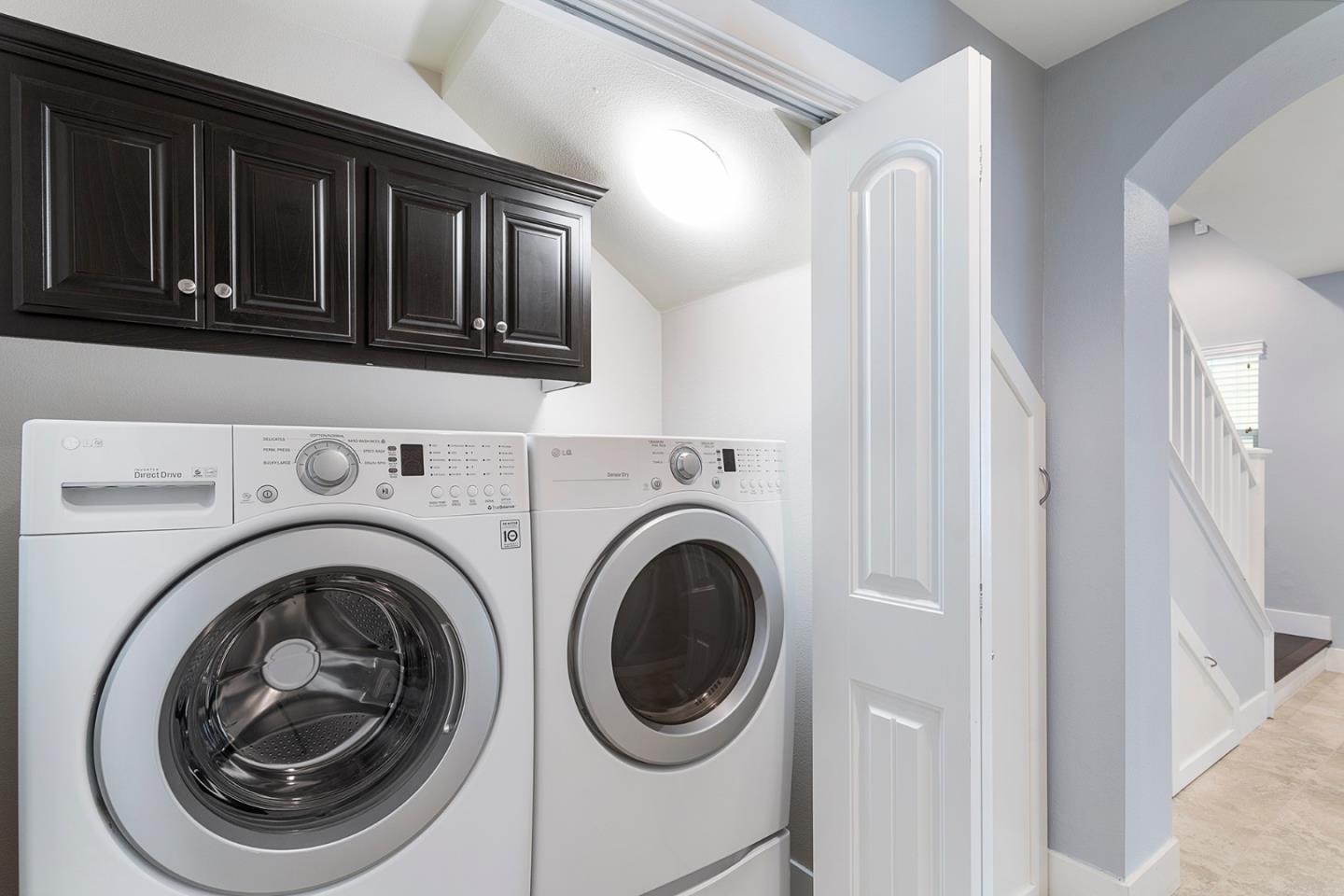 407 Topaz Terrace Sunnyvale, CA 94089 - Photo 30 of 33 a utility room with dryer and washer