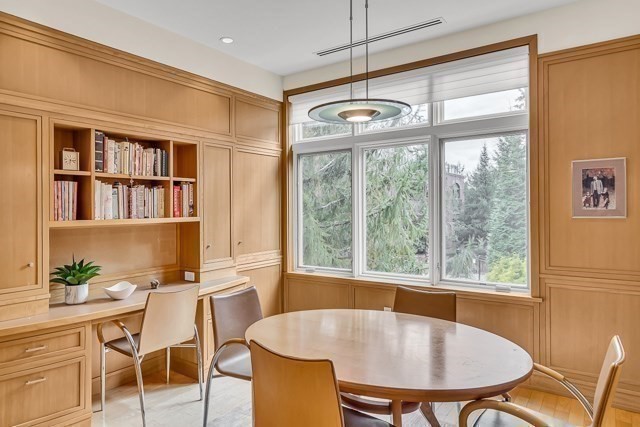 120 Seaver Street, Unit C102 Brookline, MA 02445 - Photo 15 of 30 a view of a dining room with furniture window and outside view