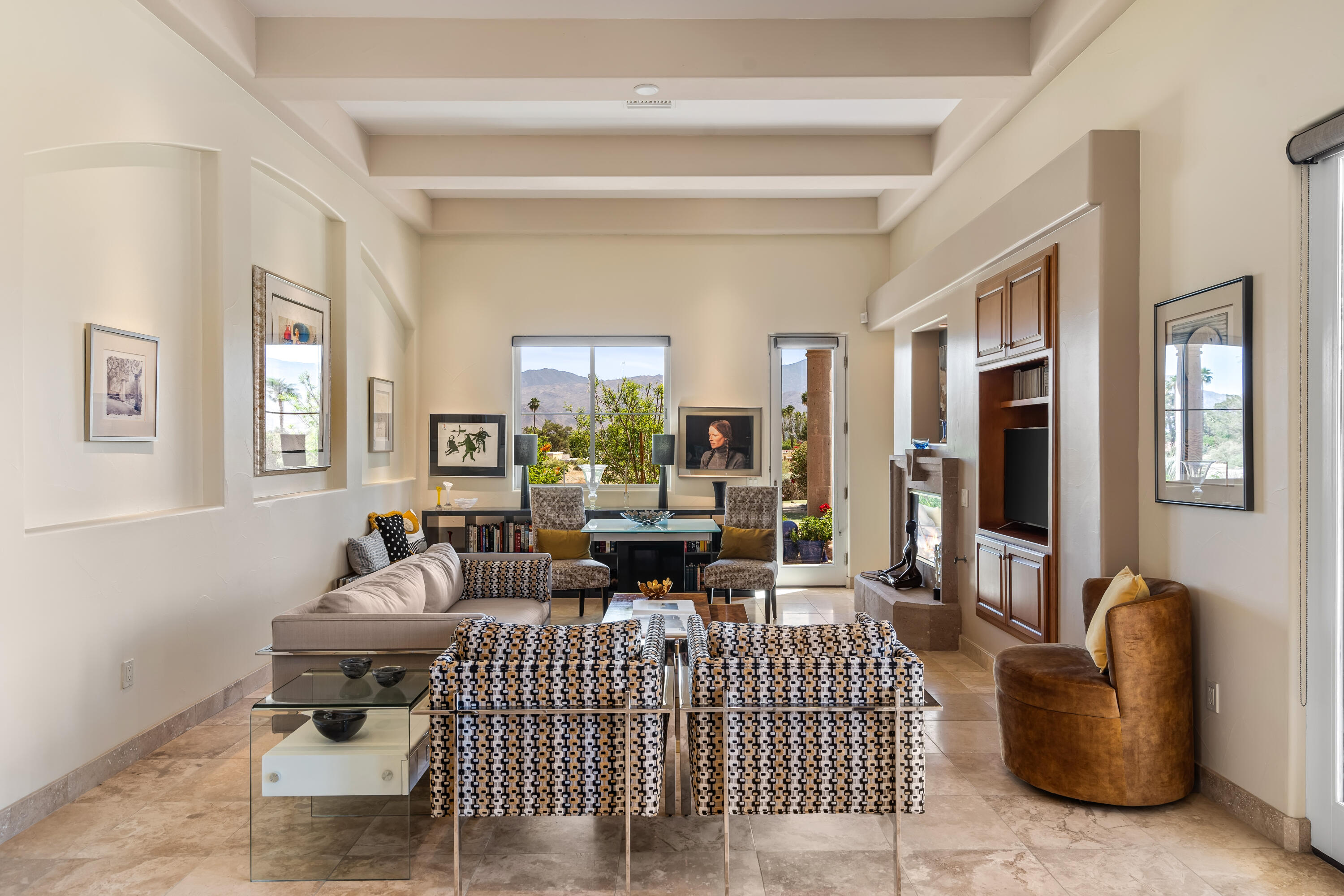 106 Piazza Perrone Palm Desert, CA 92260 - Photo 13 of 68 a living room with furniture or couch and a window