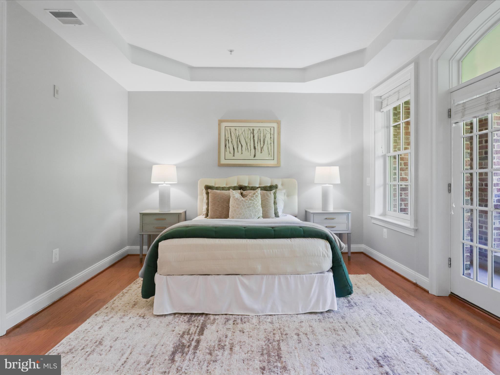 1781 Chain Bridge Road, Unit 303 McLean, VA 22102 - Photo 16 of 56 Primary Bedroom with Coved Ceiling