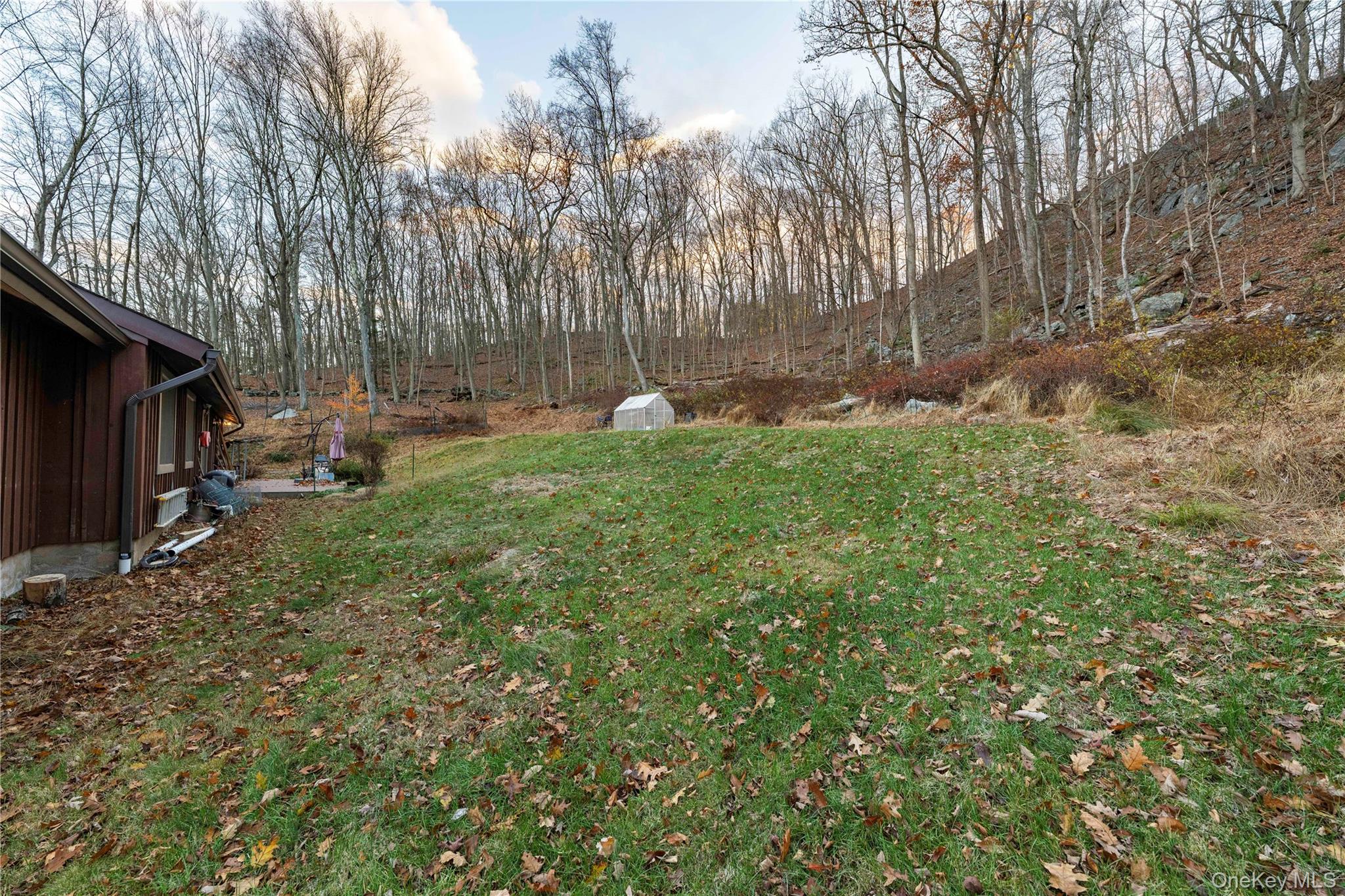 630 Union Valley Road Mahopac, NY 10541 - Photo 24 of 34 a backyard of a house with lots of green space