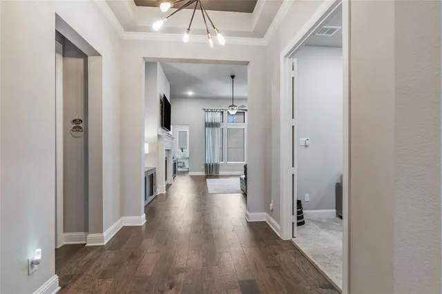 wooden floor in a gallery