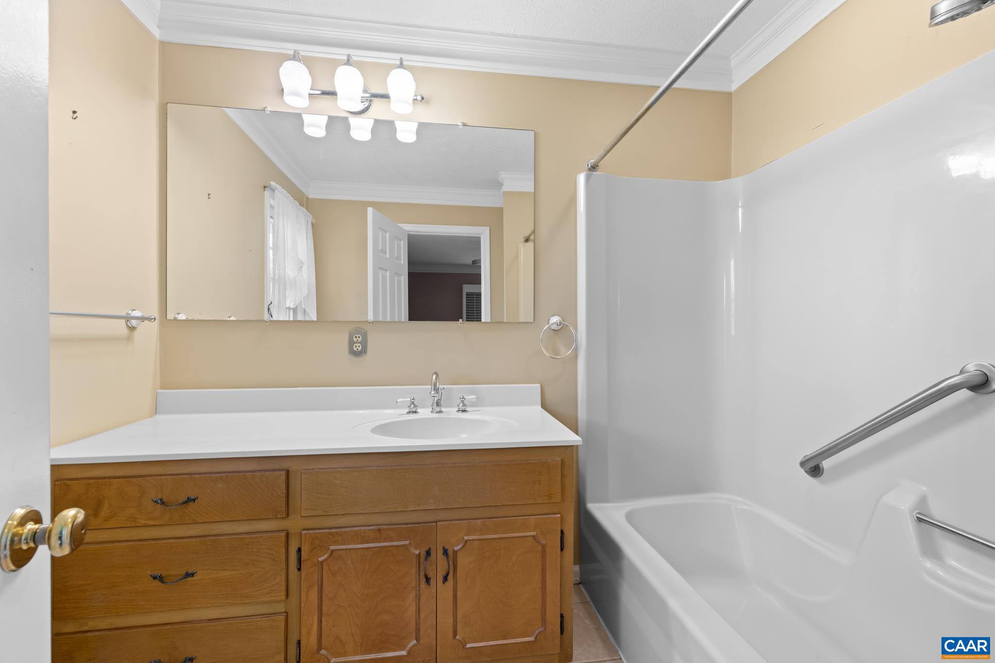 4330 Ridge Road Barboursville, VA 22923 - Photo 9 of 19 a bathroom with a sink and a mirror