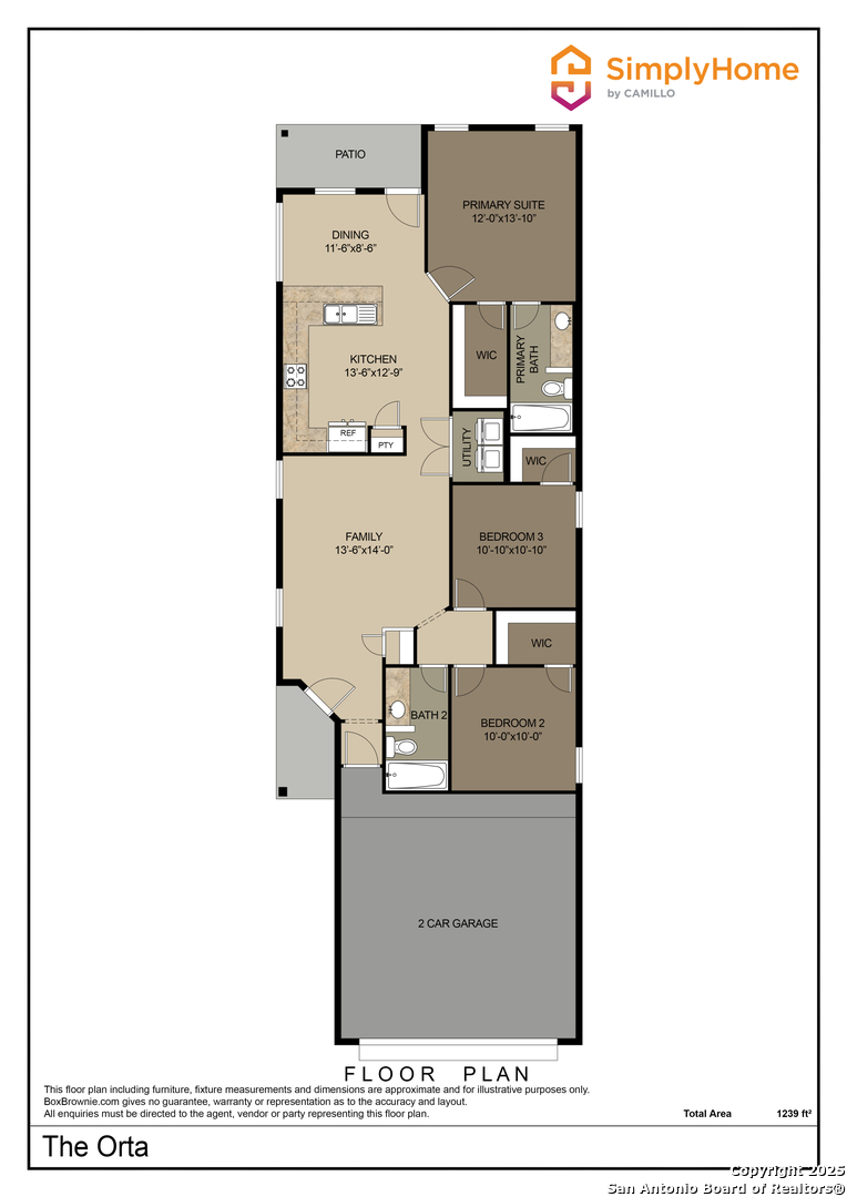5227 Blue Ranch San Antonio, TX 78222 - Photo 14 of 17 a picture of a floor plan