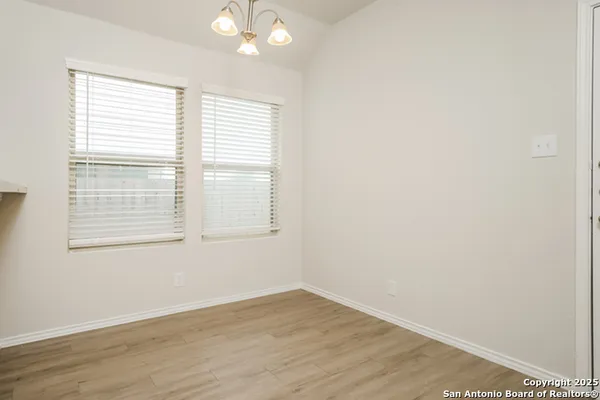 wooden floor in a room