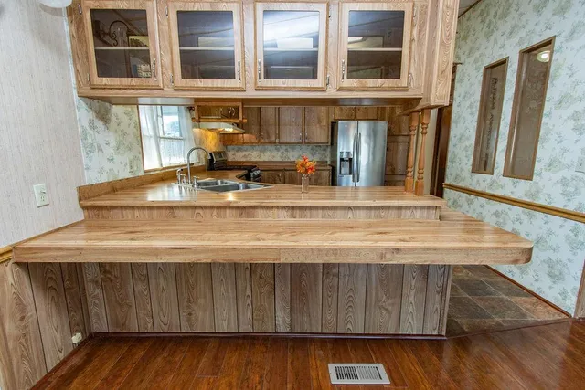 a view of water heater room