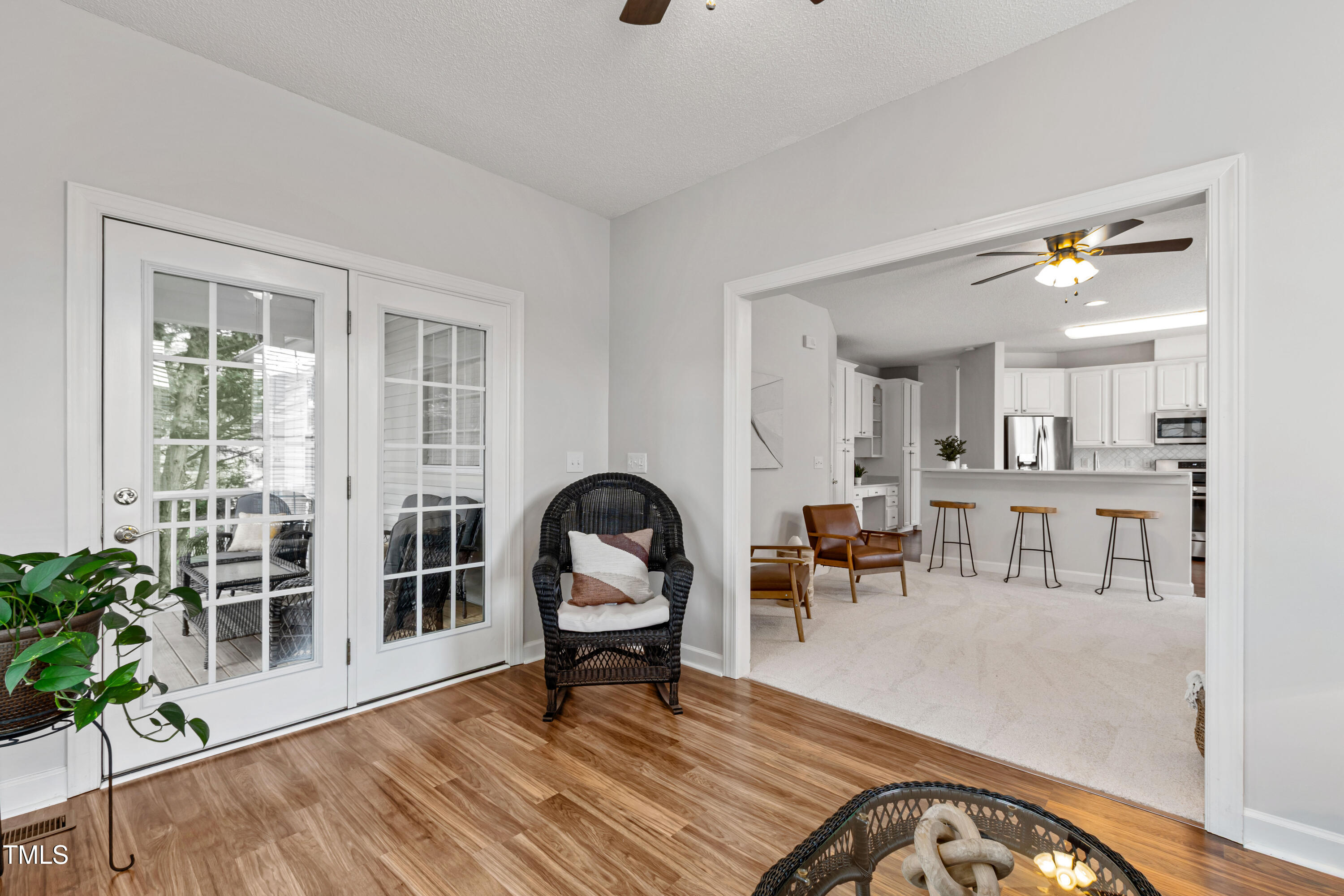 2024 Heritage Pines Drive Cary, NC 27519 - Photo 18 of 31 a living room with furniture and a potted plant