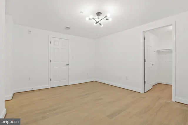 a view of empty room