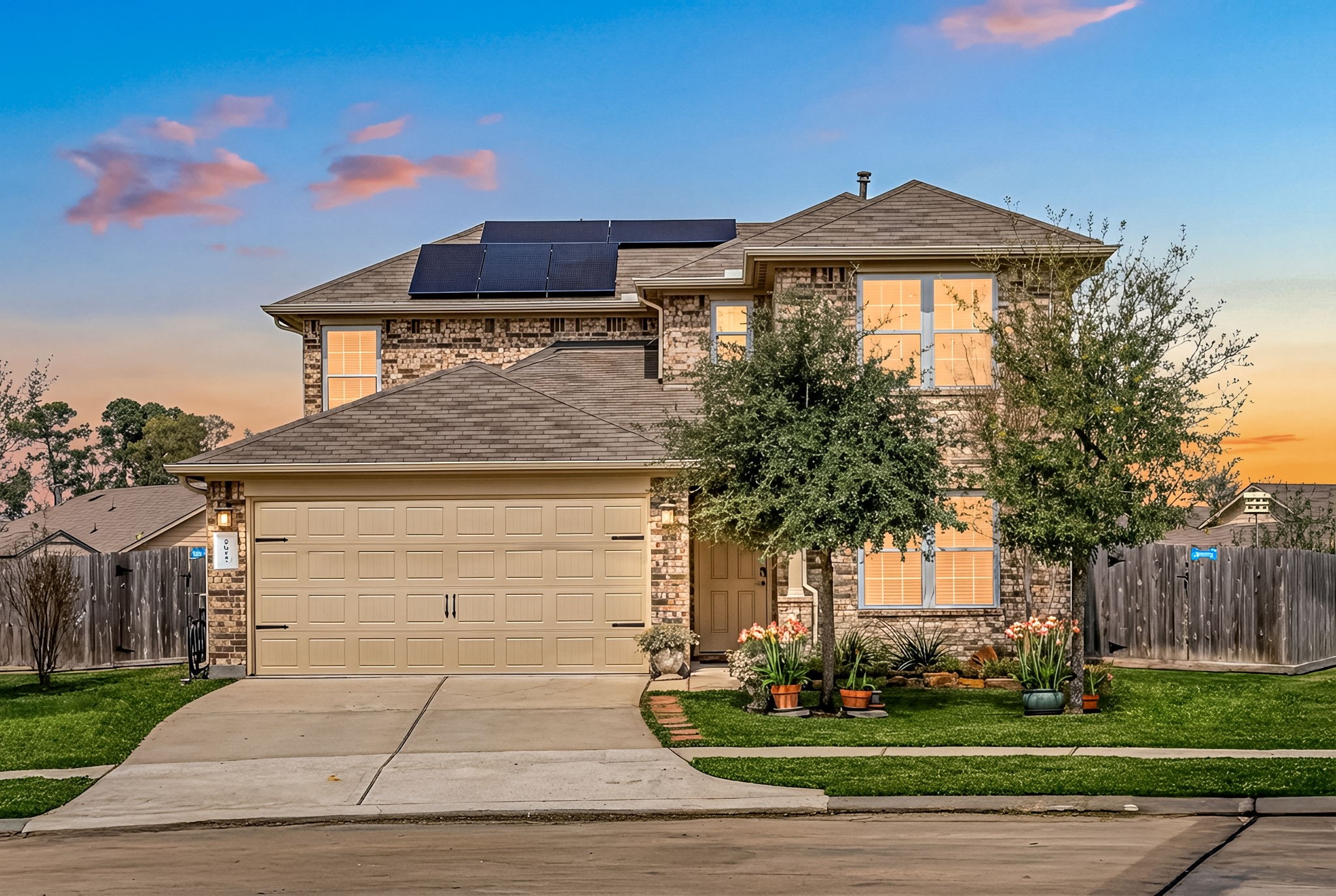 2627 Ski Lodge Drive Spring, TX 77373 - Photo 2 of 30 a front view of a house with a yard
