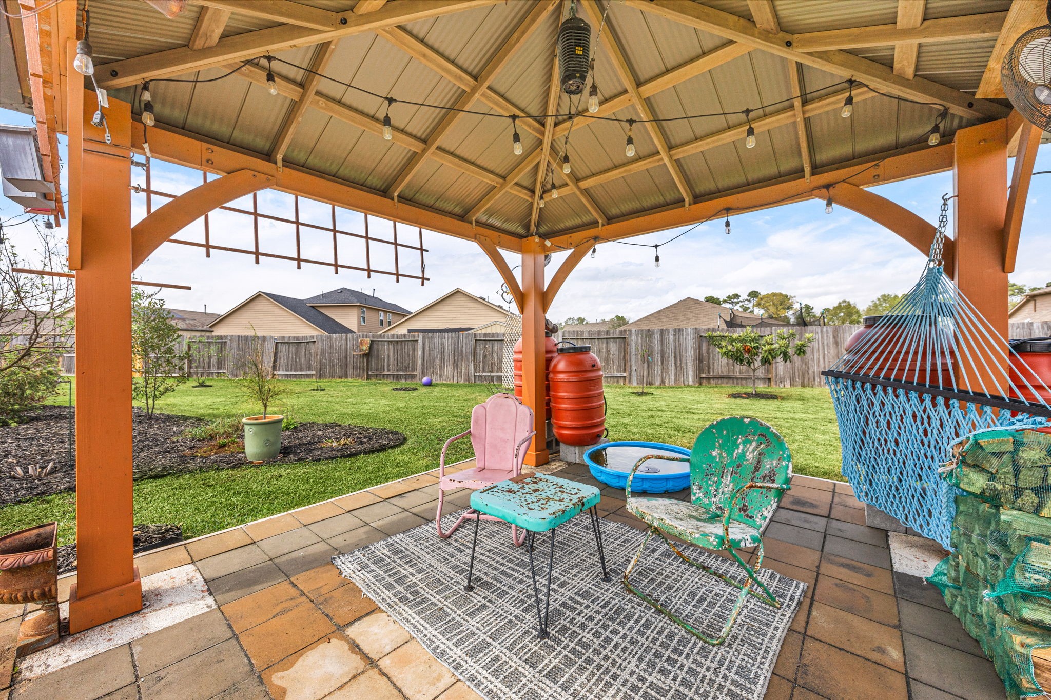 2627 Ski Lodge Drive Spring, TX 77373 - Photo 24 of 30 a view of outdoor space yard deck and patio