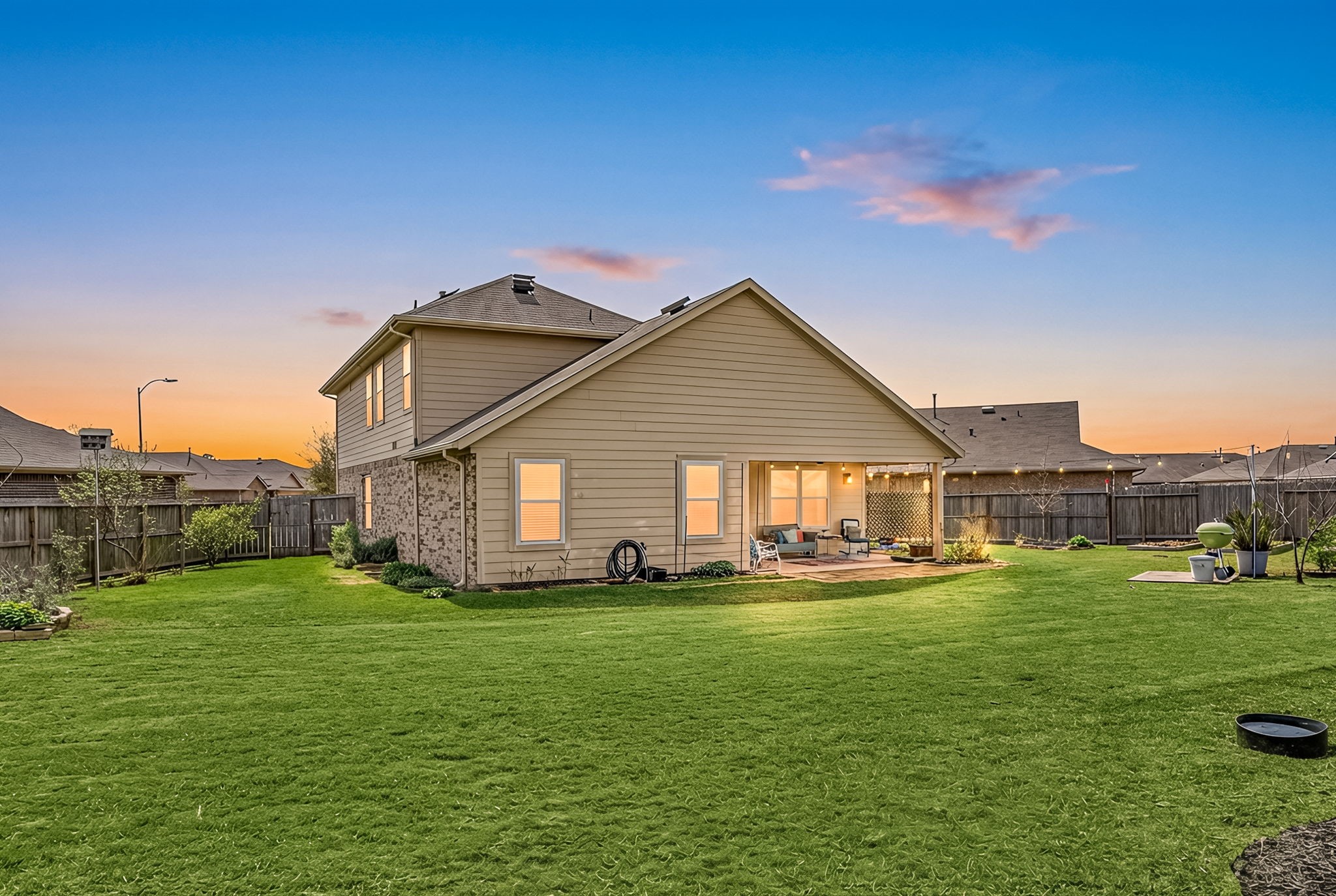 2627 Ski Lodge Drive Spring, TX 77373 - Photo 27 of 30 a big house with a big yard and more large trees
