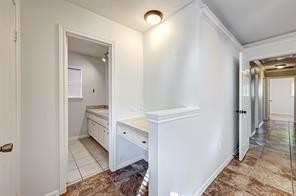 12415 Nova Drive Houston, TX 77077 - Photo 15 of 16 a bathroom with a sink and a mirror