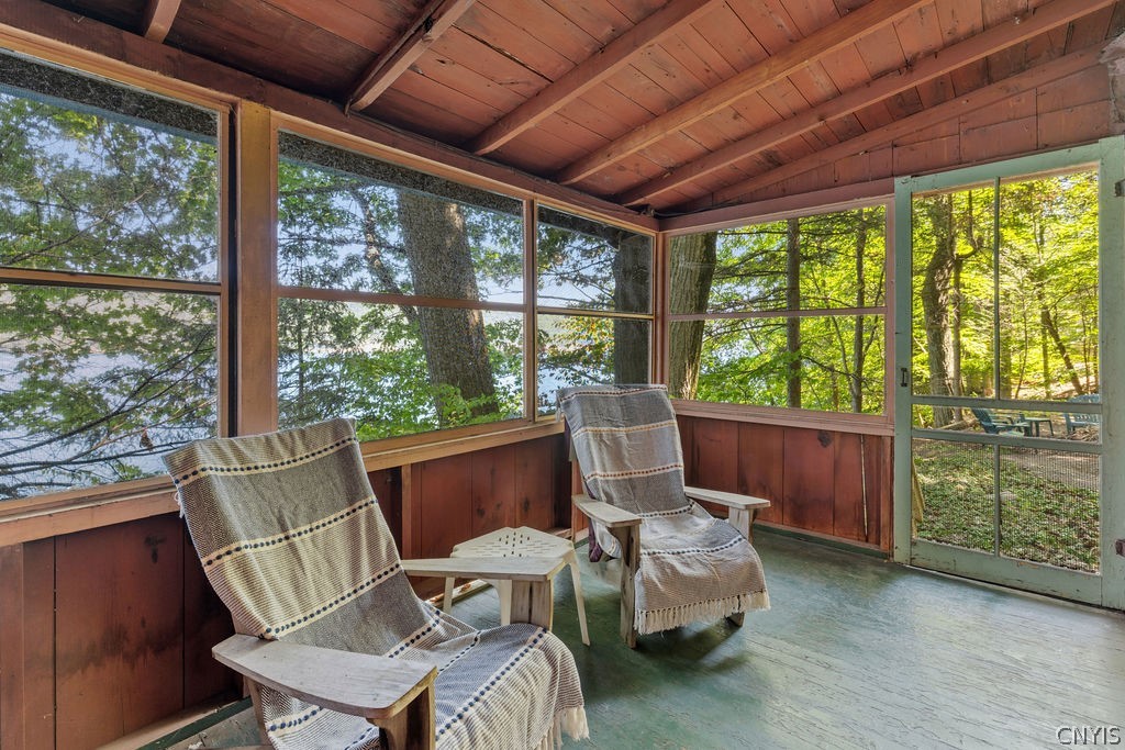 120 Ridings Drive Niles, NY 13077 - Photo 18 of 26 Screened in rear porch