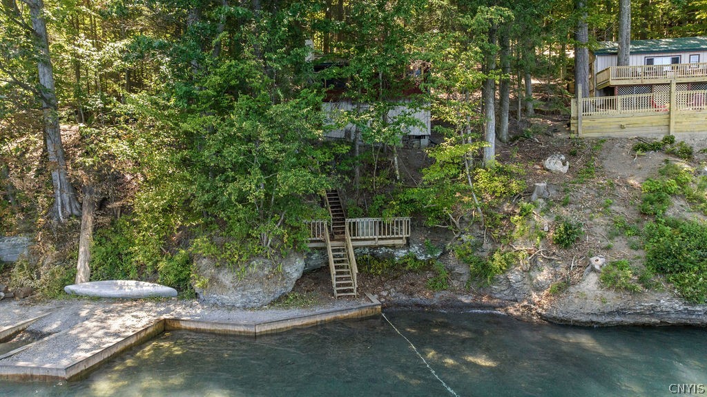 120 Ridings Drive Niles, NY 13077 - Photo 2 of 26 Aerial - Shoreline view