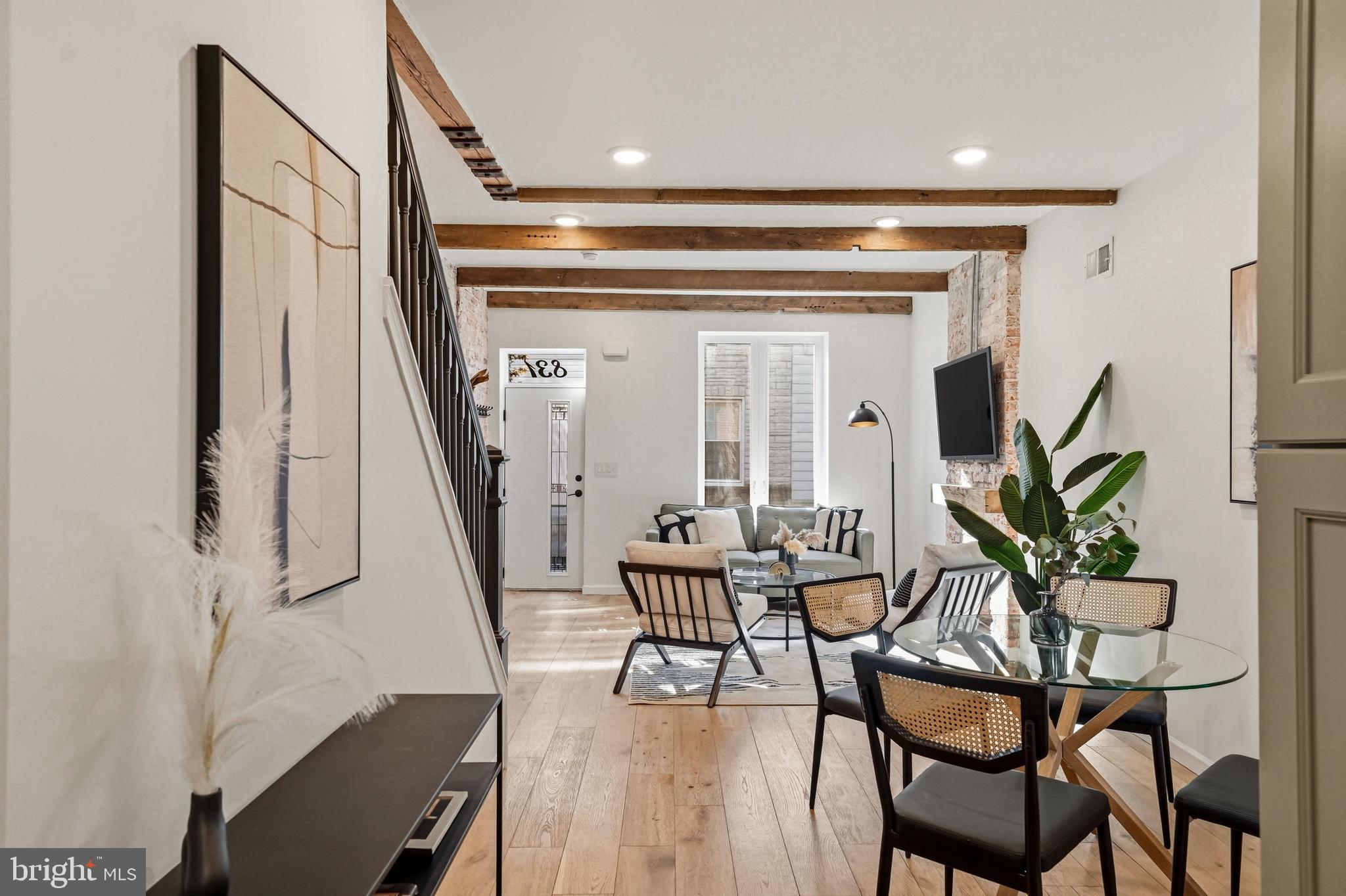 831 North Stillman Street Philadelphia, PA 19130 - Photo 11 of 35 a dining room with furniture and entryway