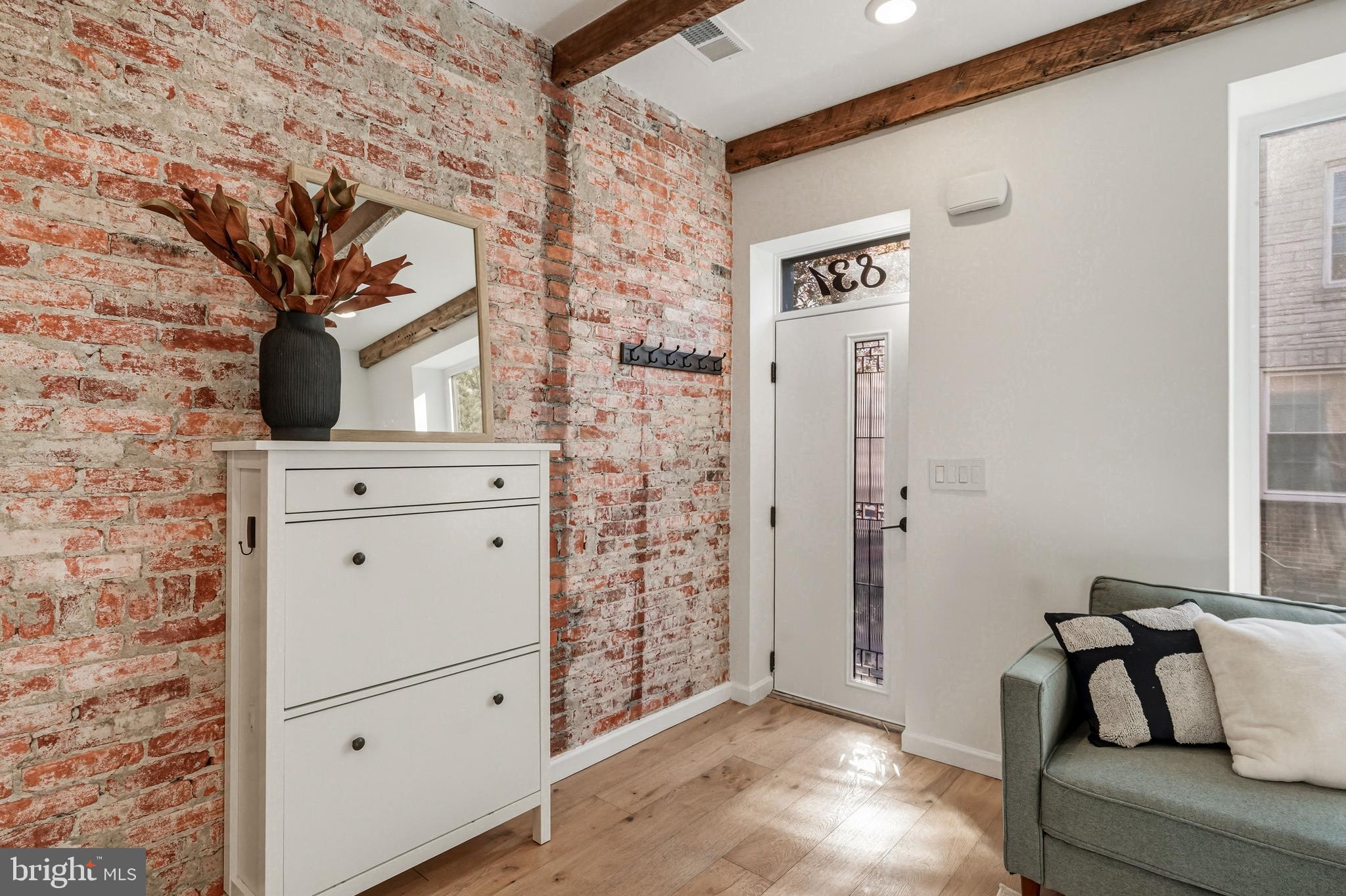 831 North Stillman Street Philadelphia, PA 19130 - Photo 17 of 35 a view of a hallway with seating area