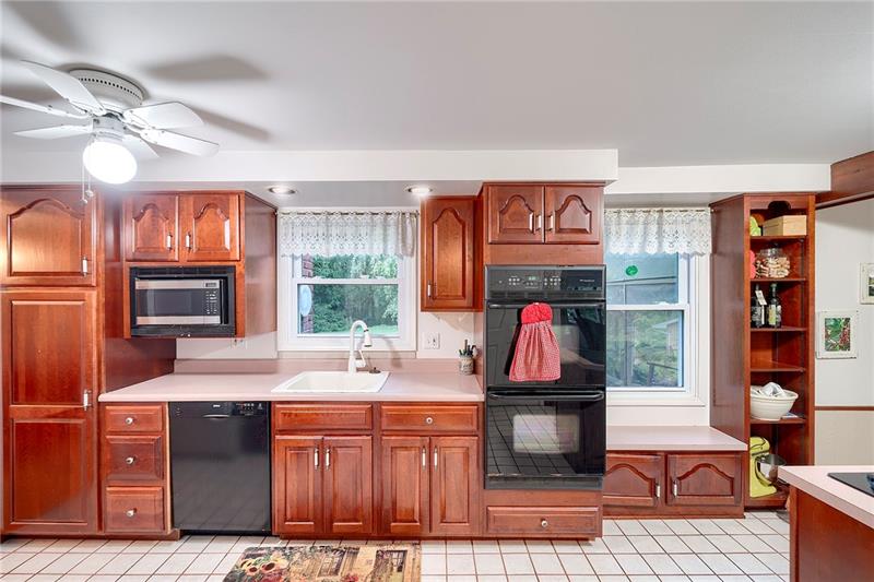 1410 Dutch Ridge Road Beaver, PA 15009 - Photo 4 of 23 BEAUTIFUL cherry cabinets!