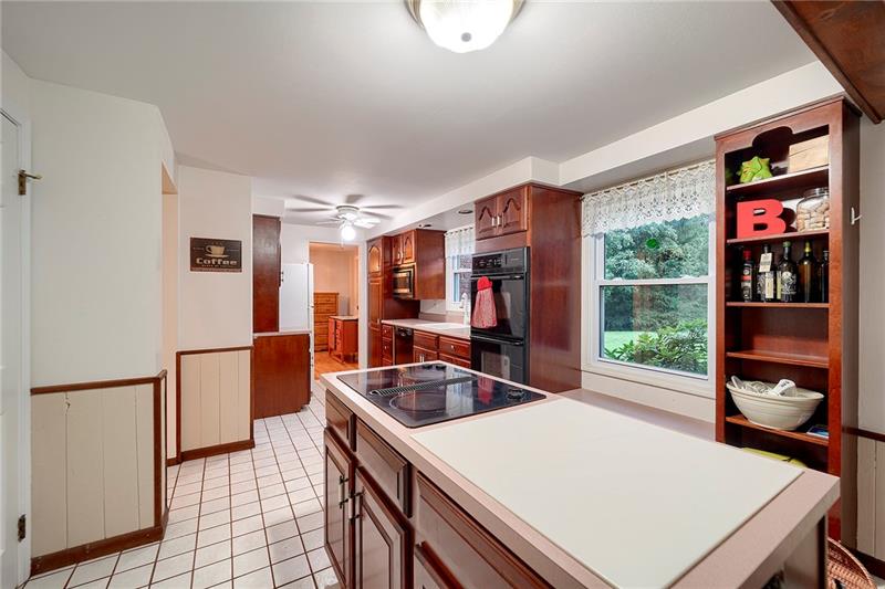 1410 Dutch Ridge Road Beaver, PA 15009 - Photo 6 of 23 More counter space courtesy of the ISLAND! NOTE: 2 windows allowing natural light!
