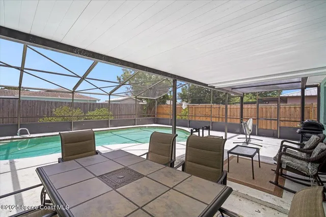 a outdoor living space with patio furniture