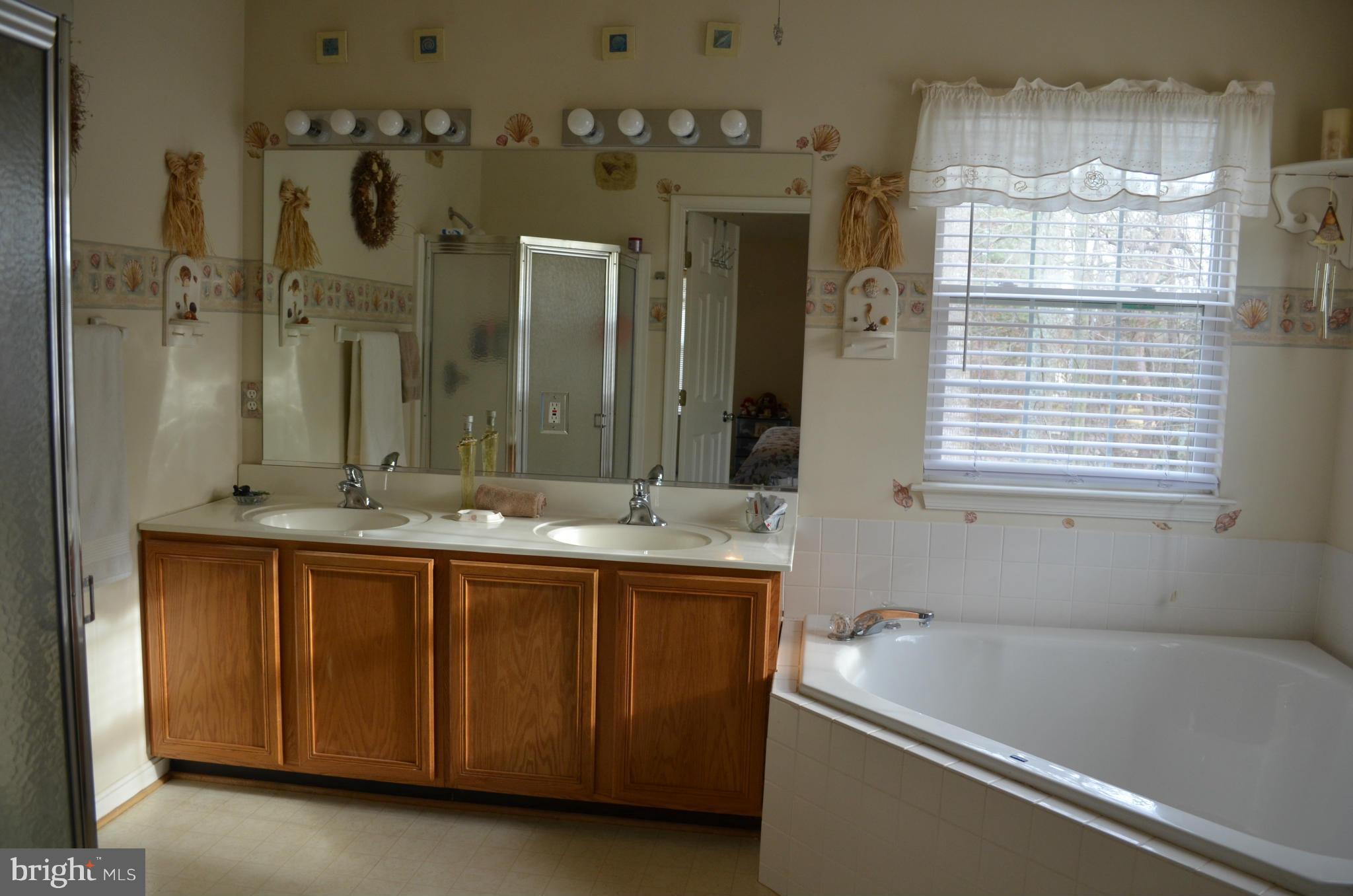 4570 Mattapany Road St. Leonard, MD 20685 - Photo 18 of 28 Master Bath has a Double Sink Vanity
