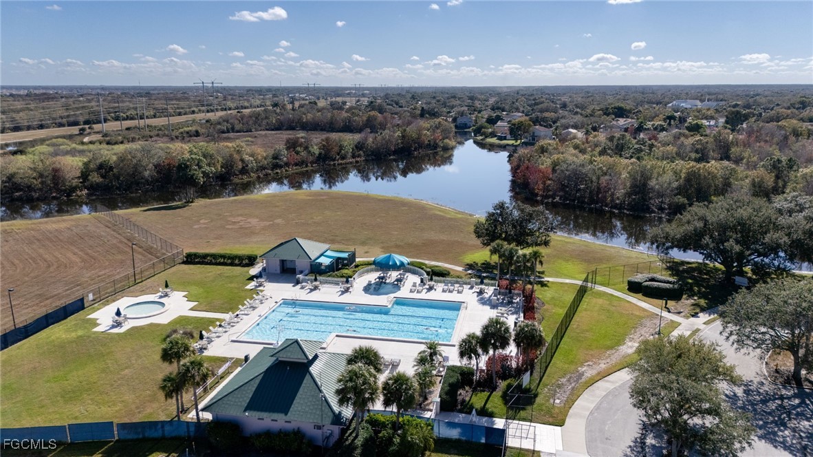 9470 Ivy Brook Run, Unit 805 Fort Myers, FL 33913 - Photo 31 of 31 an aerial view of a house with a lake view
