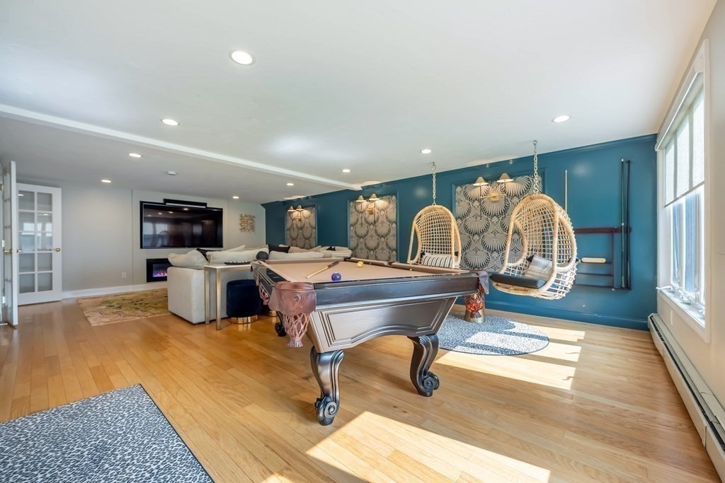 237 Highland Road Andover, MA 01810 - Photo 33 of 42 a room with lots of furniture and view of kitchen