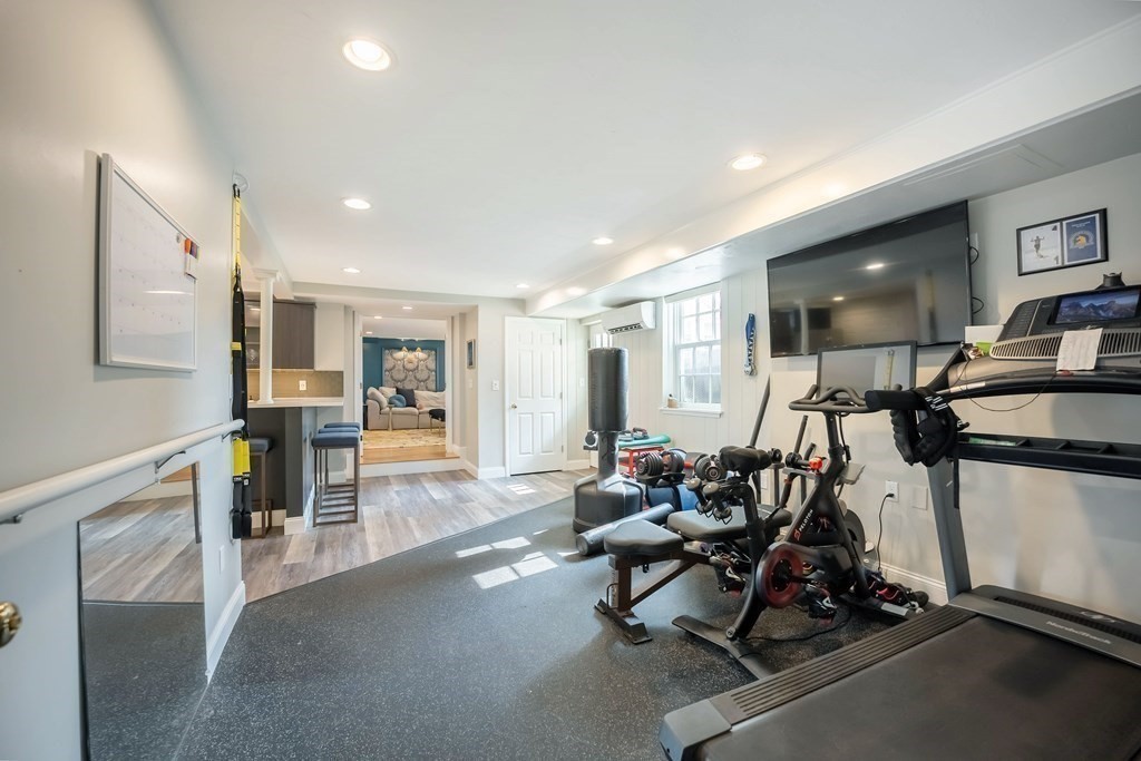 237 Highland Road Andover, MA 01810 - Photo 36 of 42 a view of a room with gym equipment