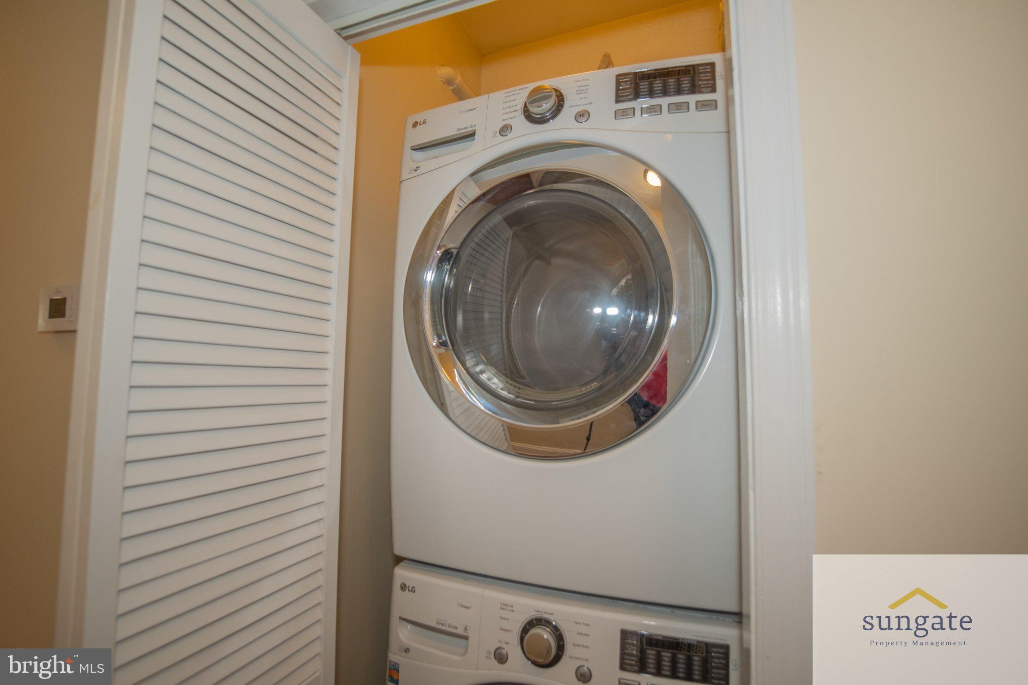 4032 Falls Road, Unit 2 Baltimore, MD 21211 - Photo 12 of 30 a close up view of a washer and dryer