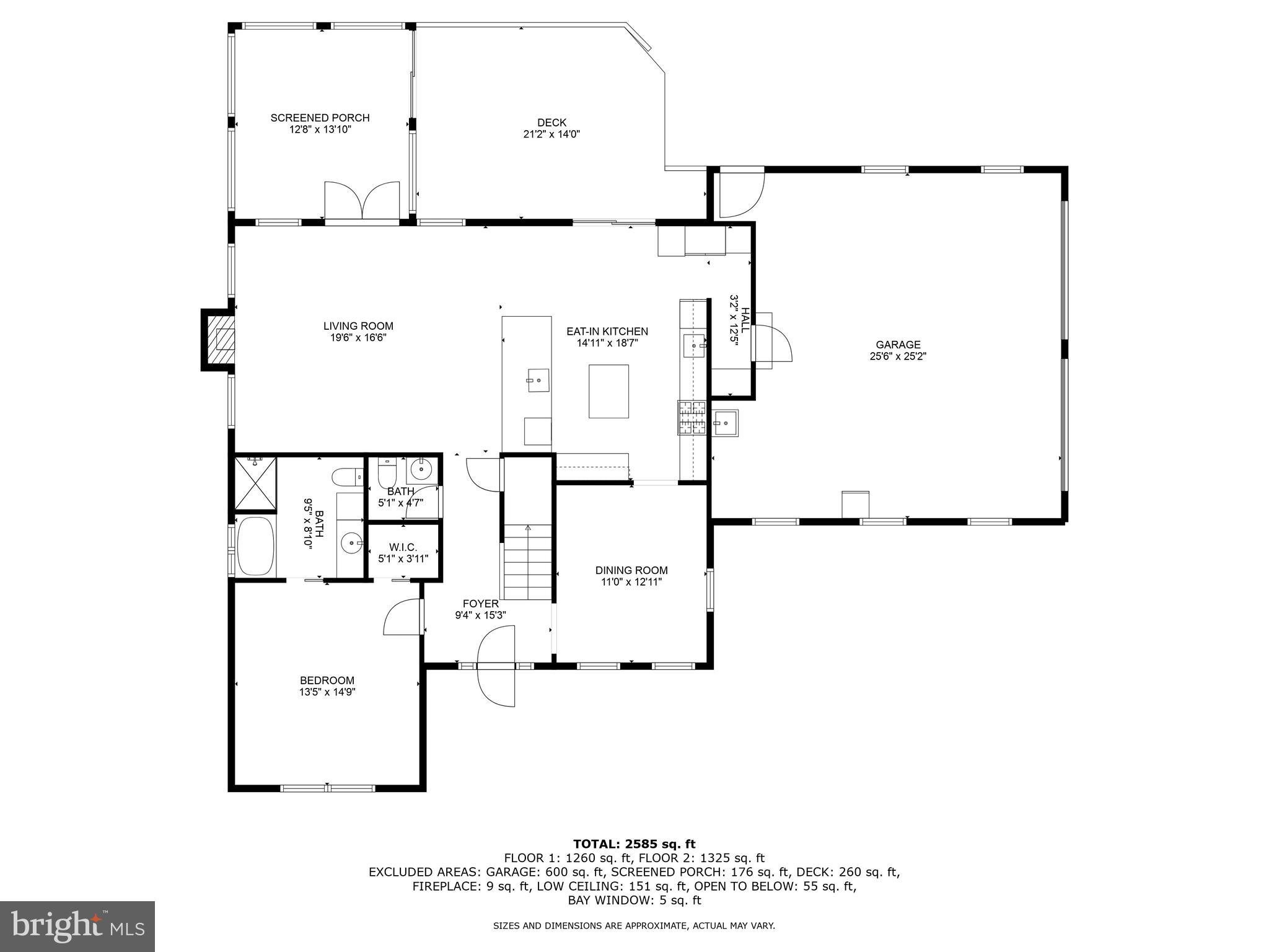 100 Foxview Court Chestertown, MD 21620 - Photo 39 of 41 1st Floor-Floor Plan