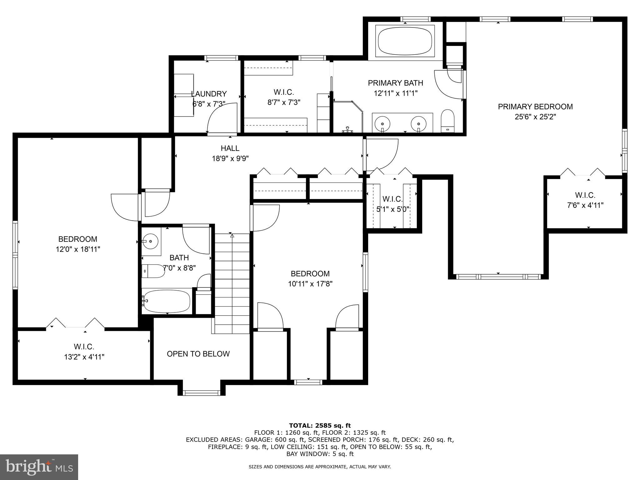 100 Foxview Court Chestertown, MD 21620 - Photo 40 of 41 2nd Floor-Floor Plan