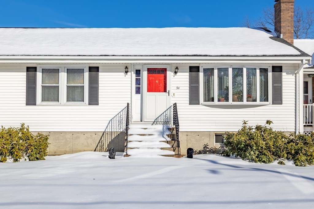 34 Wyman Road Billerica, MA 01821 - Photo 3 of 42 a front view of a house
