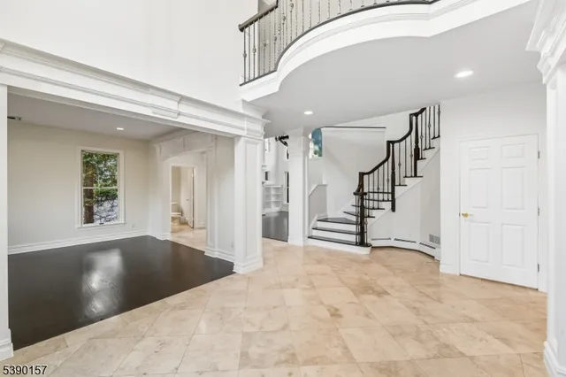 a view of an front door