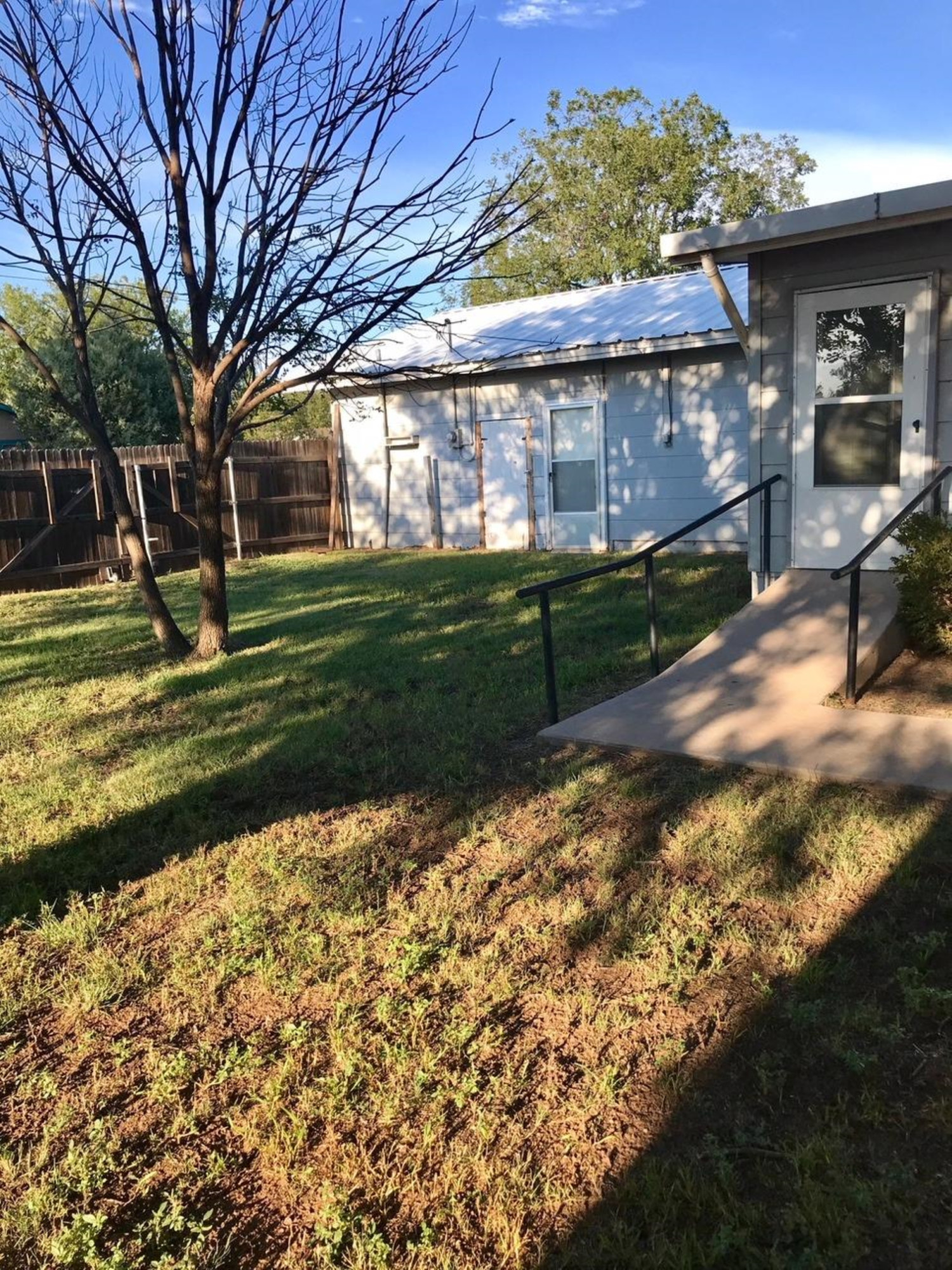 1107 Ave M Ralls, TX 79357 - Photo 10 of 11 a view of a backyard of the house