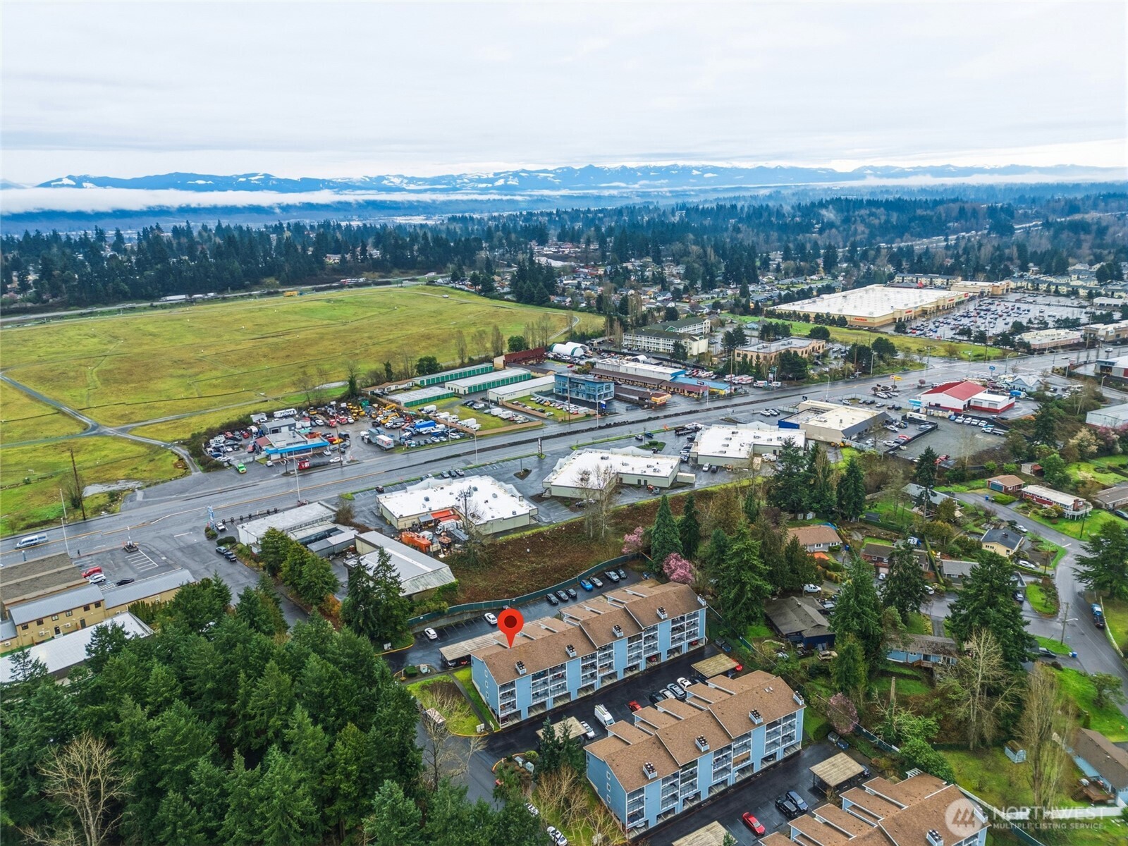 2531 South 248th Street, Unit A18 Kent, WA 98032 - Photo 25 of 28 a view of a city with ocean view