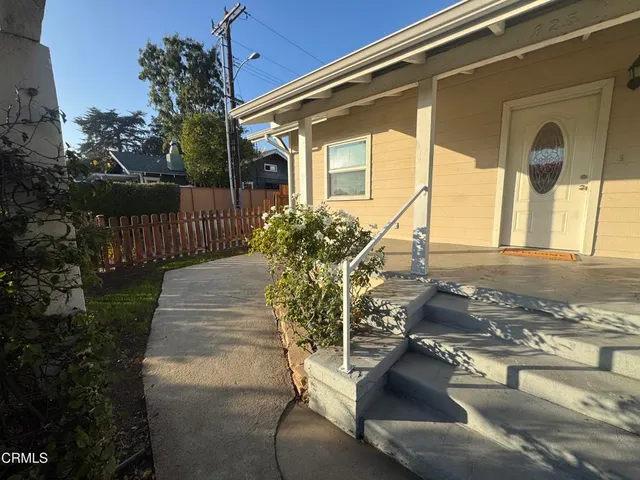a view of a porch with chairs