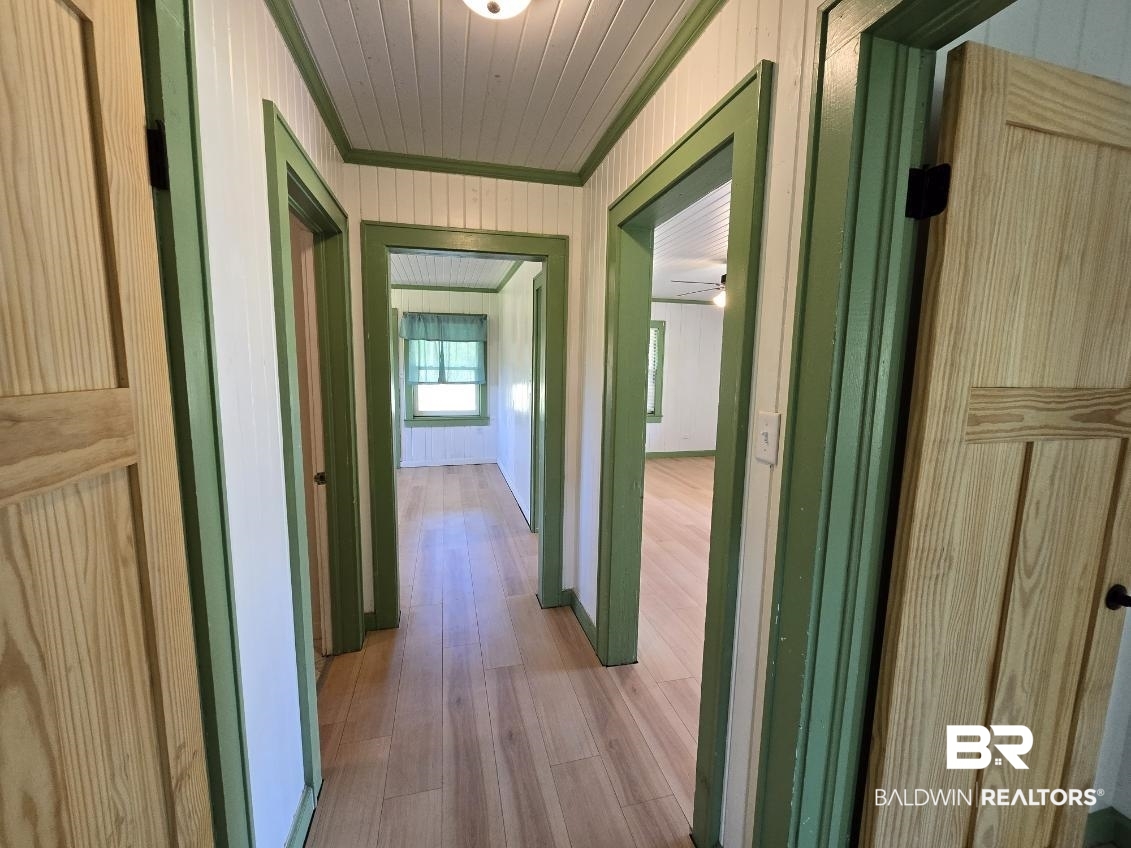 6464 Ridge Road Brewton, AL 36426 - Photo 8 of 14 Hall featuring light wood-style flooring