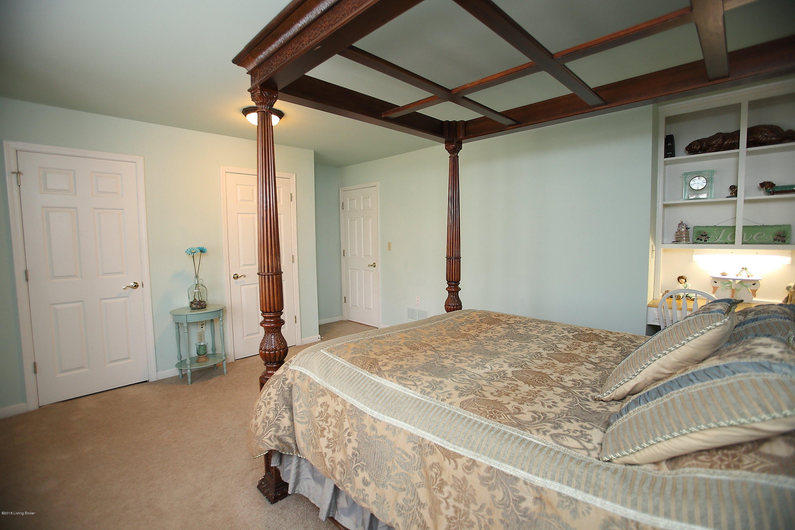 11802 Lakestone Way Prospect, KY 40059 - Photo 33 of 74 Guest room with built in desk with bookshelves.