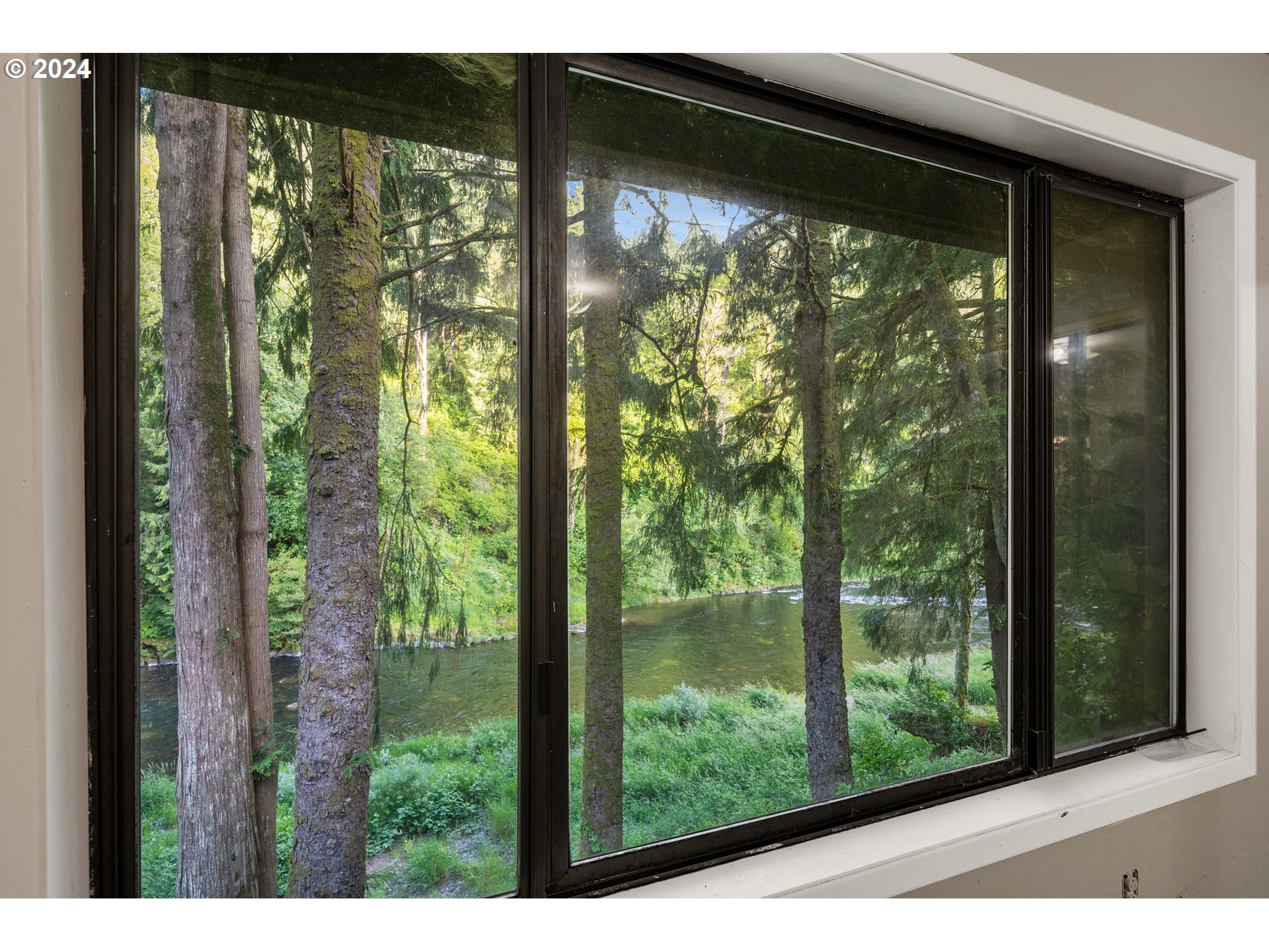 15555 Trask River Road Tillamook, OR 97141 - Photo 16 of 30 a view of a garden from a window