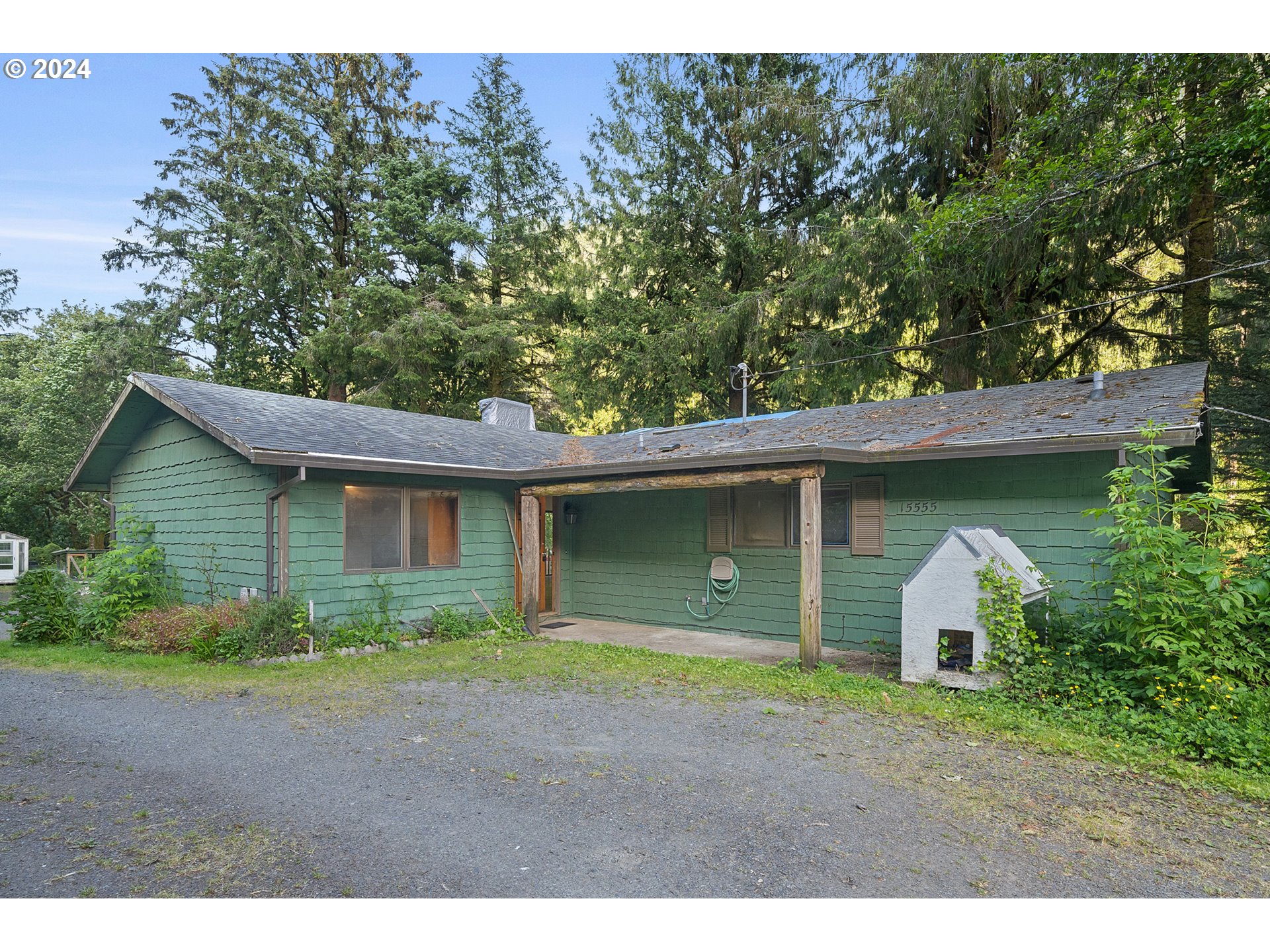15555 Trask River Road Tillamook, OR 97141 - Photo 2 of 30 a view of outdoor space and yard