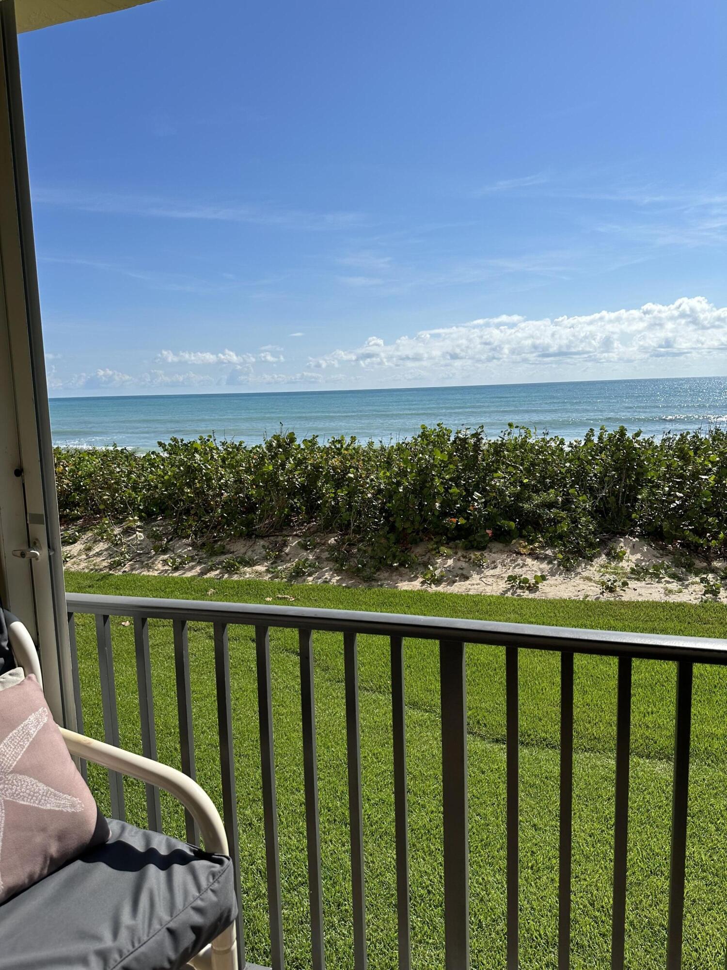 7370 South Ocean Drive, Unit 215 Jensen Beach, FL 34957 - Photo 25 of 51 a view of city from balcony