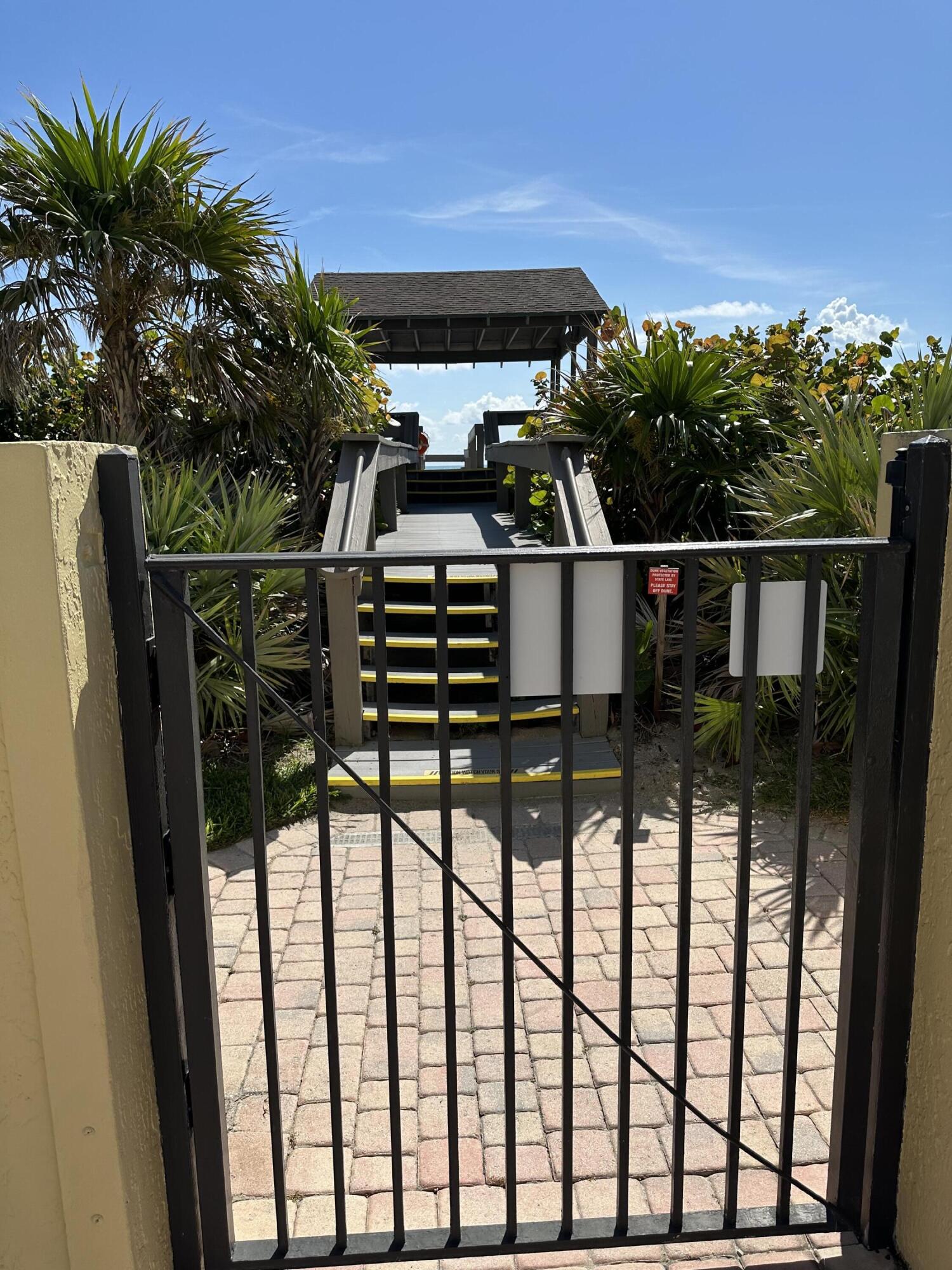 7370 South Ocean Drive, Unit 215 Jensen Beach, FL 34957 - Photo 28 of 51 a view of a balcony