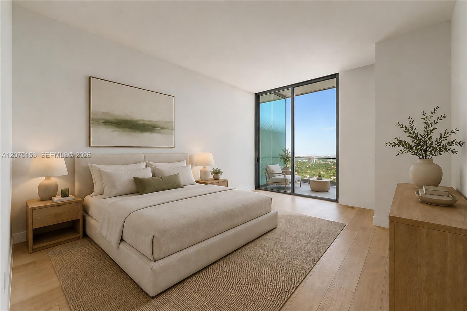175 Southeast 25th Road, Unit UPH01 Miami, FL 33129 - Photo 23 of 60 Guest Bedroom. UNA Residences Brickell. One or more photos have been virtually staged.
