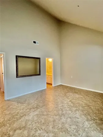 a view of empty room