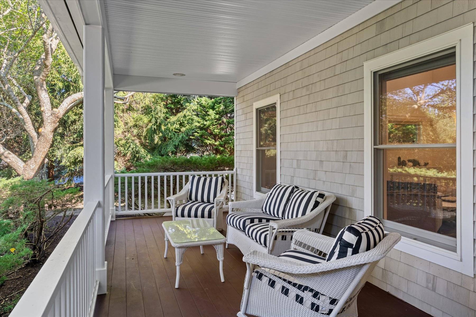 33 Post Fields Lane Quogue, NY 11959 - Photo 26 of 30 a view of a two chair in the balcony