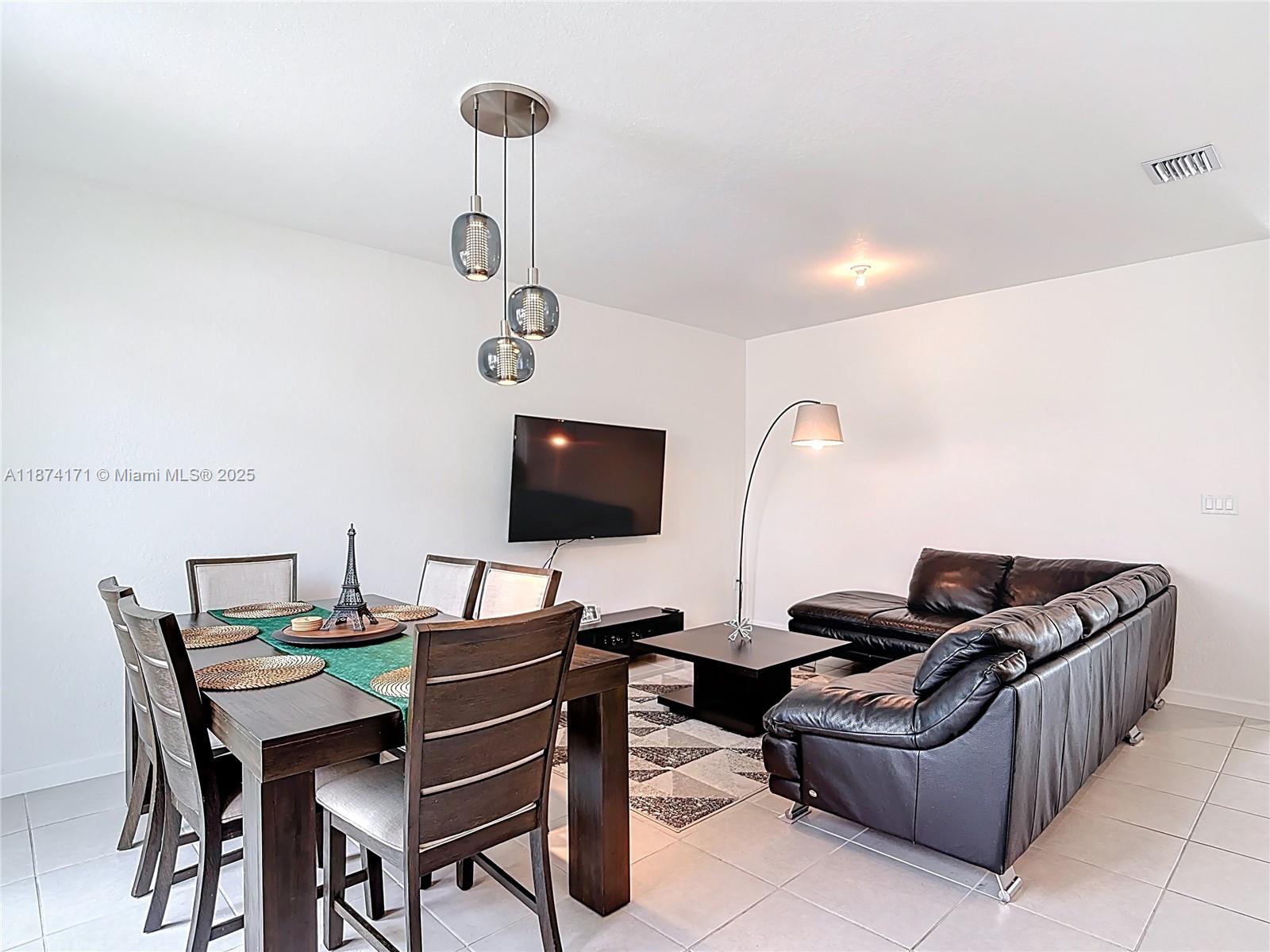 716 Southeast 14th Street Homestead, FL 33034 - Photo 18 of 60 a view of a livingroom with furniture and a flat screen tv