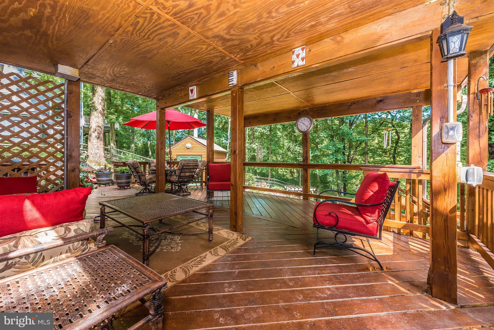 6750 Hemlock Point Road New Market, MD 21774 - Photo 20 of 30 Covered deck off lower level