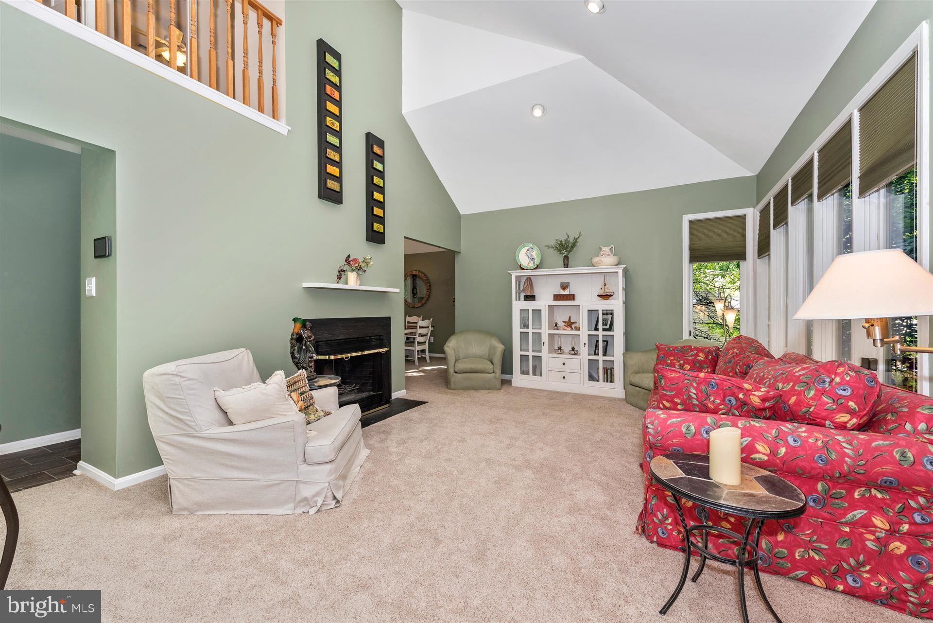 6750 Hemlock Point Road New Market, MD 21774 - Photo 5 of 30 Living Room w/wood burning fireplace