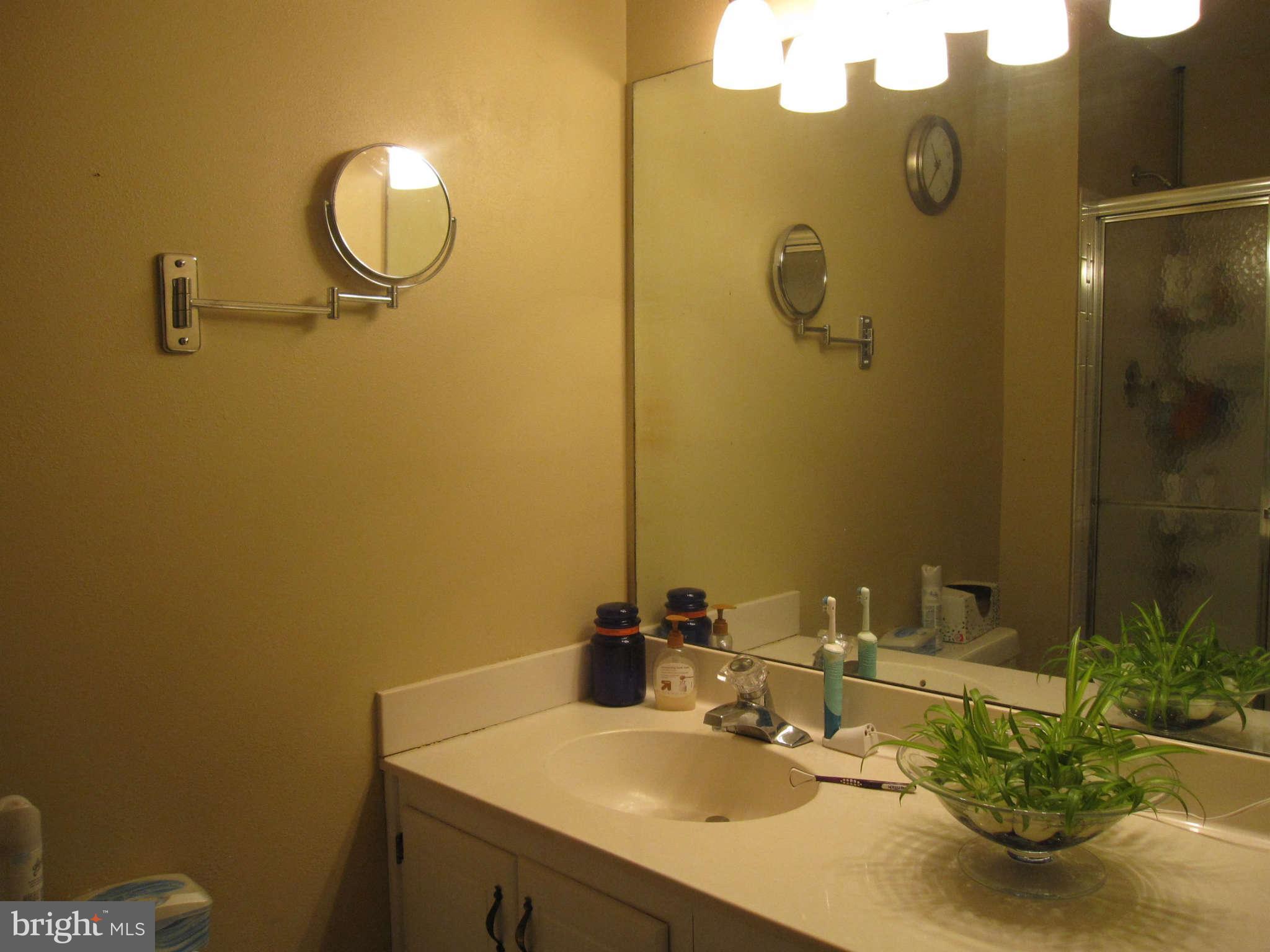 89 Valley Ridge Loop Cockeysville, MD 21030 - Photo 13 of 16 a bathroom with a sink and mirror